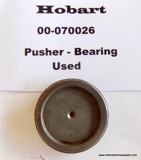 Hobart D300 00-070026 Pusher - Bearing Used